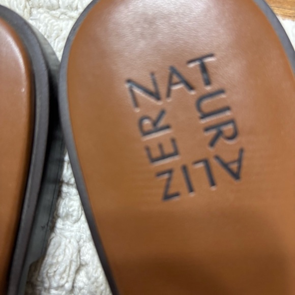 Naturalizer Leather Forrest slide sandal Size 10 NEW - Picture 4 of 7